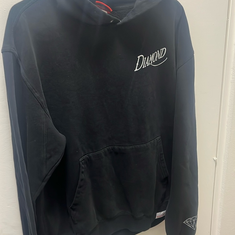Diamond hoodie black XL